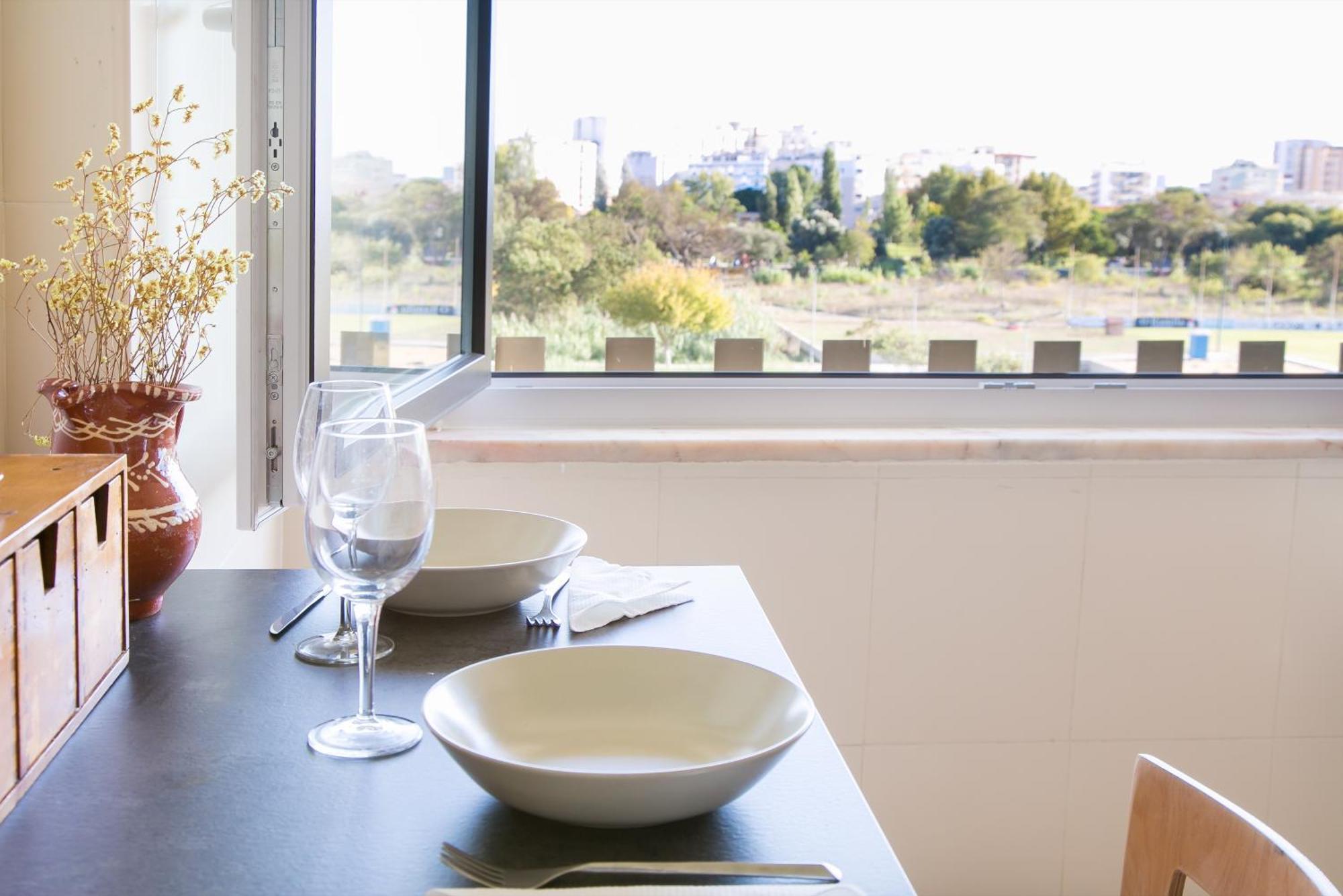 Apartamento Central Setubal Sossegado E Com Luz Экстерьер фото