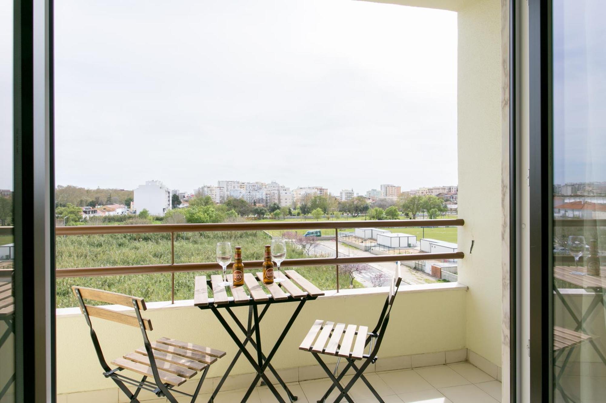 Apartamento Central Setubal Sossegado E Com Luz Экстерьер фото